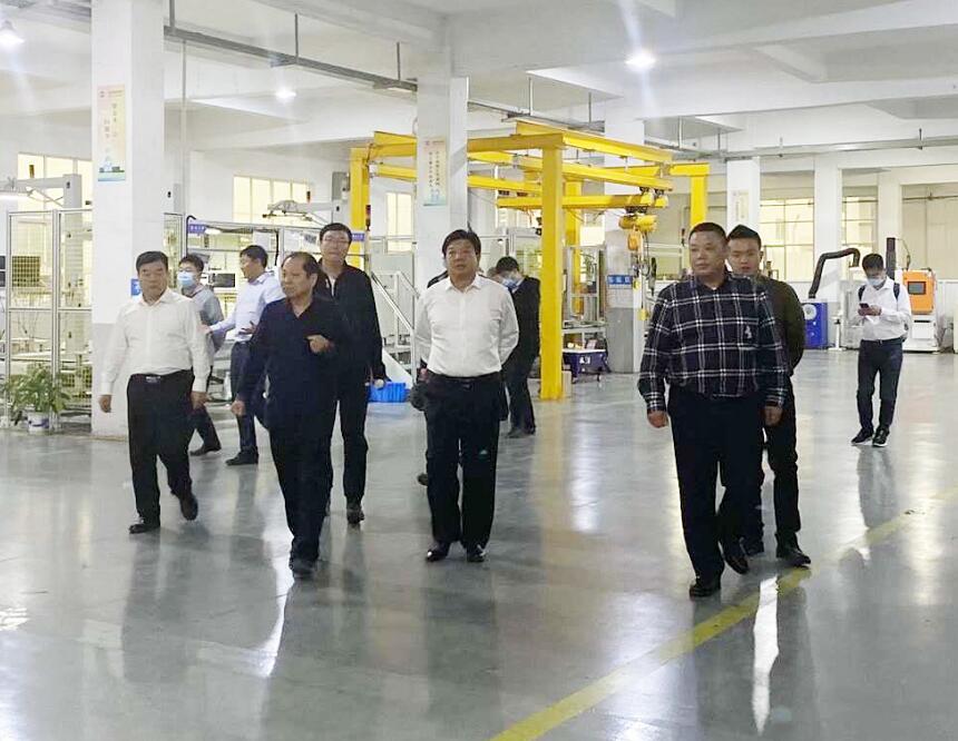 市领导亲临闽仙公司指导工作